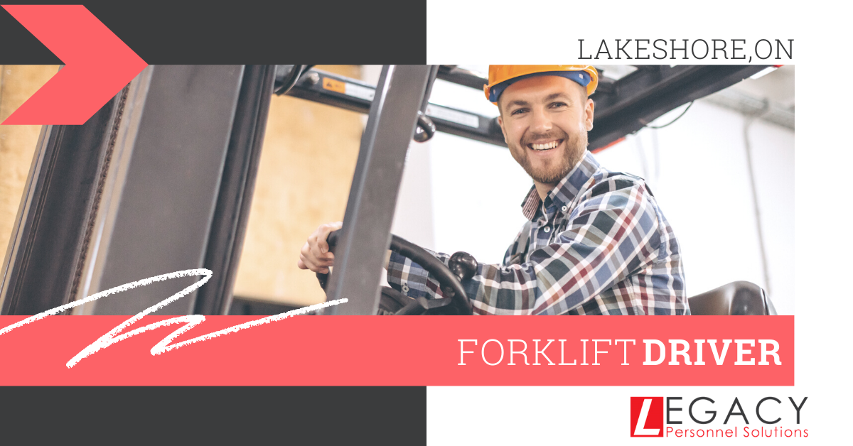 Forklift Operator & Production Back Up